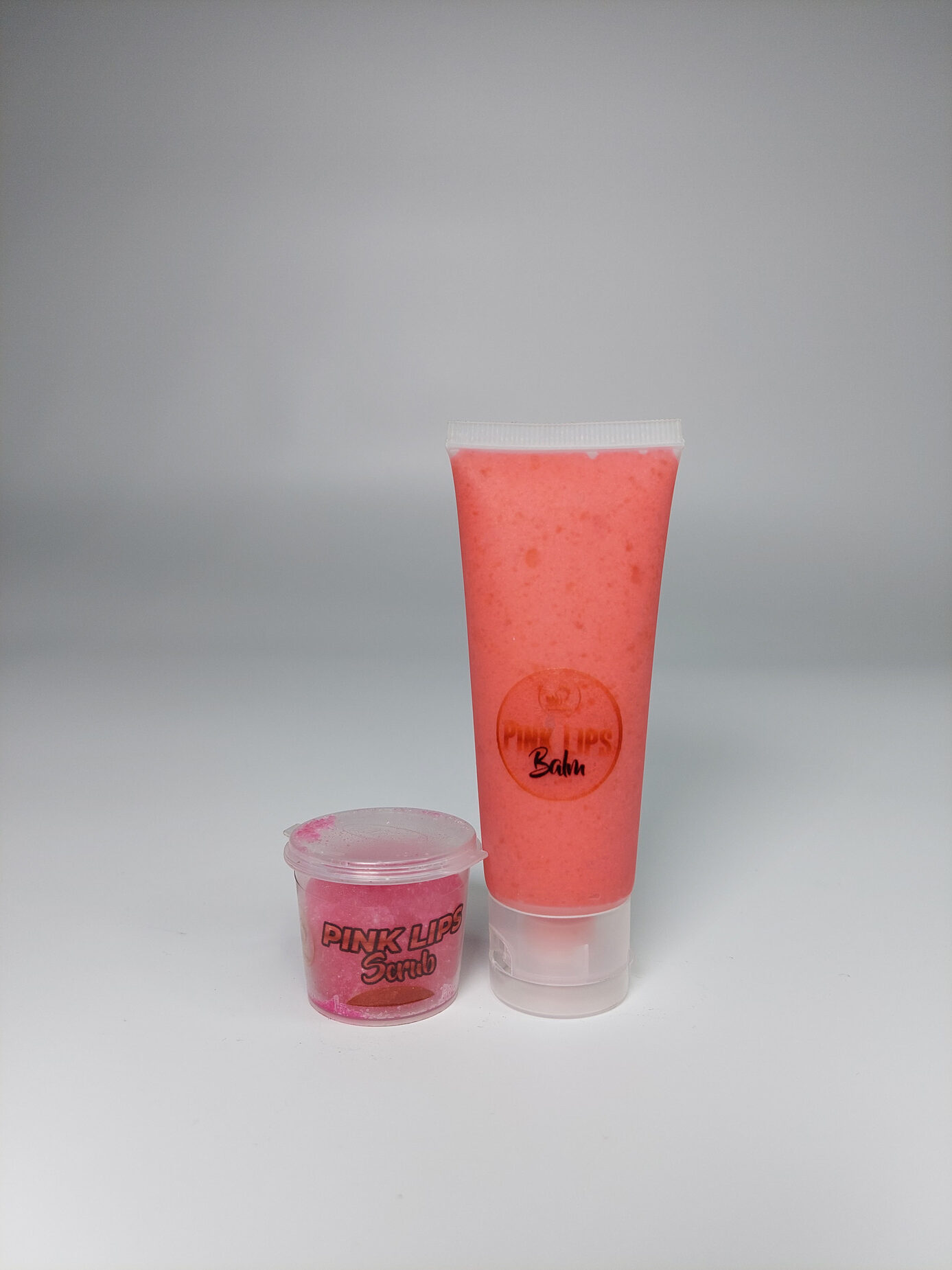 Pink Lips Balm and Scrub SparkleBelle
